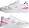 Adidas KANTANA Size Footwear, White/Clear Pink/Lucid Pink, 25.0cm