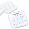 Double Layered Soft Hard Stylus Touch Pen Tips 2B HB Rubber Replacement Nibs Silicone Stylus Tip for Ipad Apple Pencil 1st 2nd