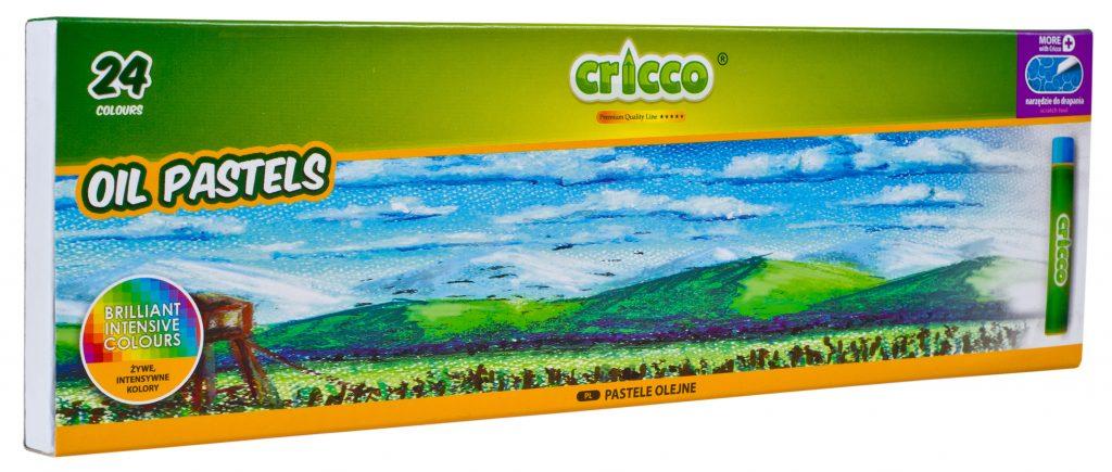 Cricco Oil Pastels 24 Colors Cr418K24