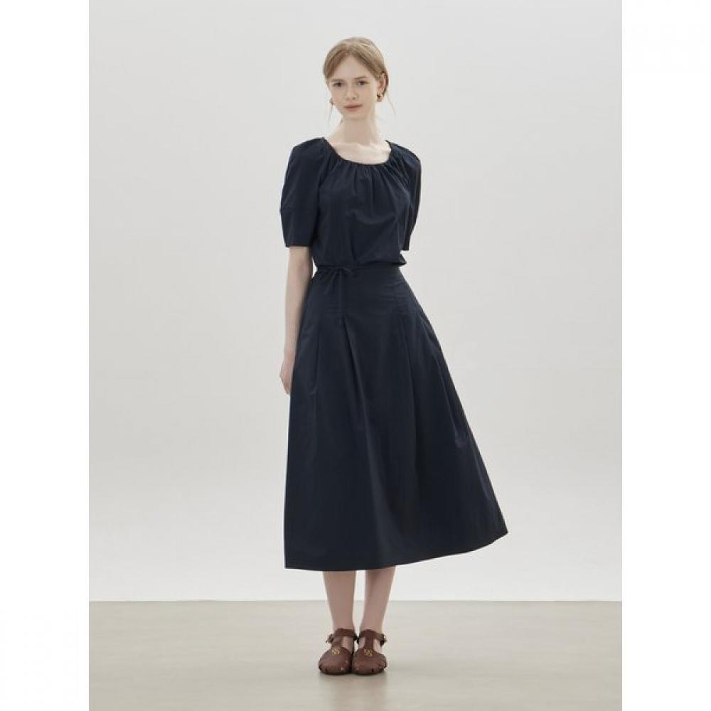Cc Collect. Volume Sleeve Shirring Dress C262mse043