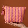Large Capacity Toiletry Pouch with Tassel Travel Pouch Reusable Makeup Organizer  Women