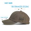 Four Seasons Hochwertige Baseballkappe aus gewaschener Baumwolle für Herren und Damen, lässig, Vintage, Dad Hat, verstellbar, Trucker-Stil, flaches Profil