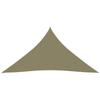 VidaXL Sun Sail Triangular Oxford Fabric 5x7x7 M Beige