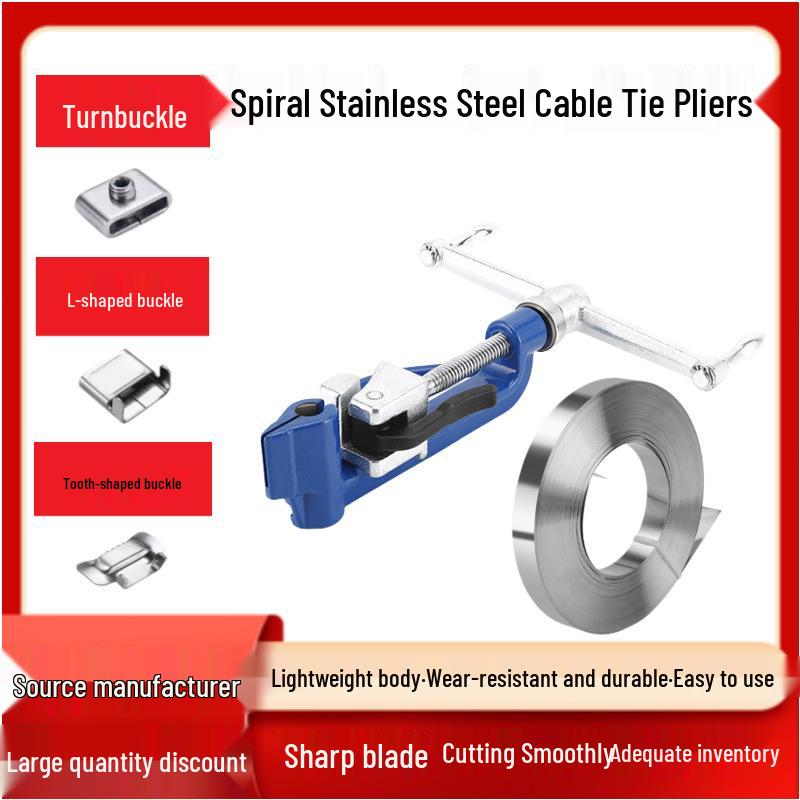 Stainless Steel Cable Tie Tensioner & Cutter Pliers
