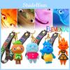 Elemental City Pvc Keychain With Cute Cartoon Characters For Kids And Adults