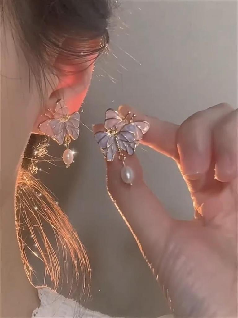 Super Glitzernde Zirkon Quastenohrringe - Vintage Koreanischer Influencer Stil 2025 Trend