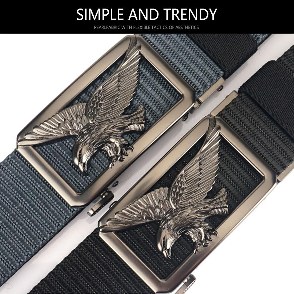 TUSHI New Tactical Belt for Men Tight Thick Nylon Casual Belt Alloy Ratchet Automatic Buckle Golf EDC Outdoor Military Belt Male