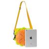 JIAERDI Cartoon Cheeseburger 3D Crossbody Bag Women Girls Cute Versatile Large Capacity Shoulder Purse Ladies Whimsical Handbag