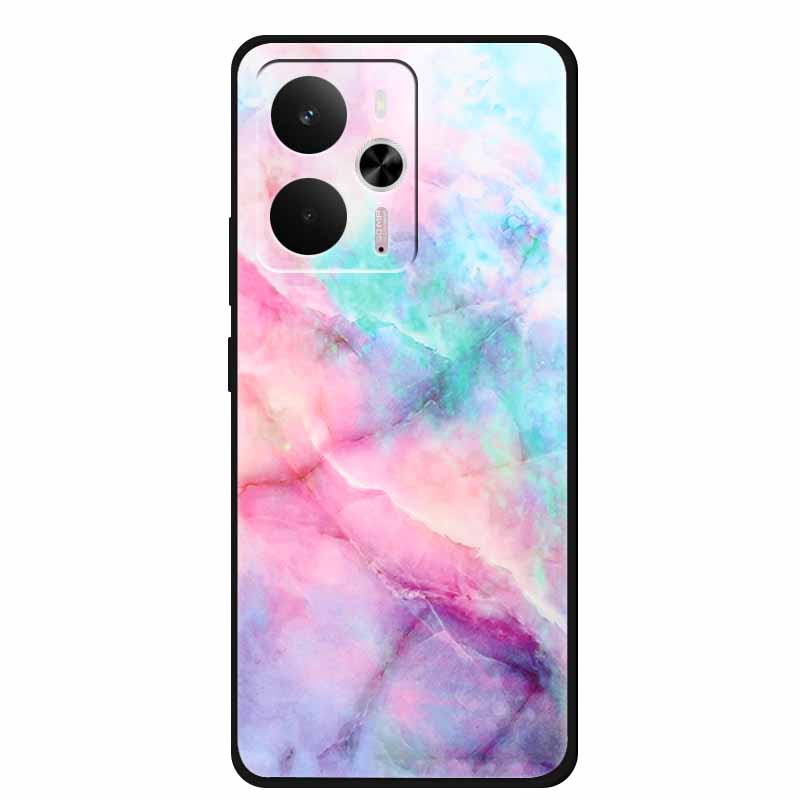 For Realme 14 Case Realme14 5G RMX5070 Phone Shell Soft Silicone Back Cover For Realme 14 Global Black TPU Funda Cute Capa Coque