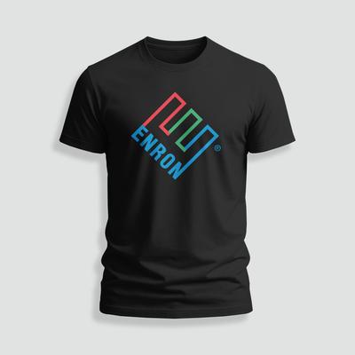 Enron Company Logo Funny T-Shirt Size S-5XL Made In USA Unisex T-Shirt
