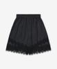 Mejongseupesyeol Shadow Stripe Lace Pants - Black / 21261465308Blk