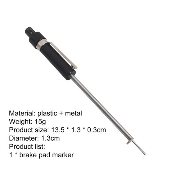 Excellent Brake Pad Gauge Reliable Portable Solid