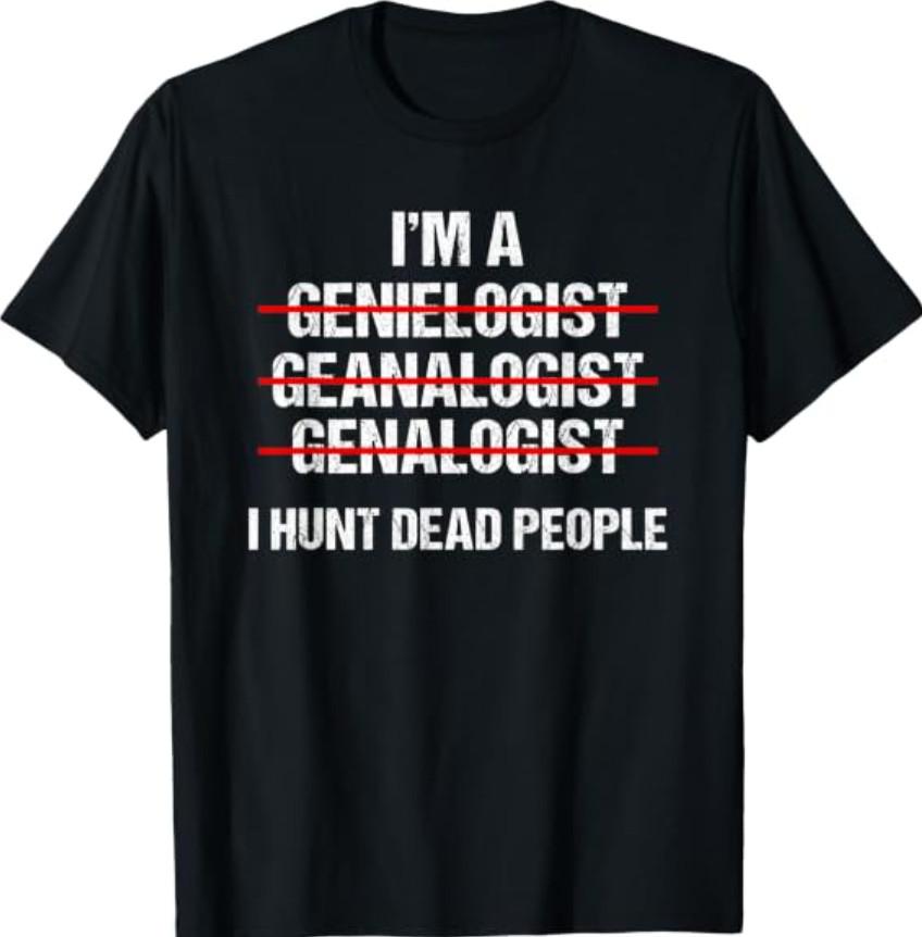 Genealogist Family Genealogy Tree Research Historian Lineage T-Shirt