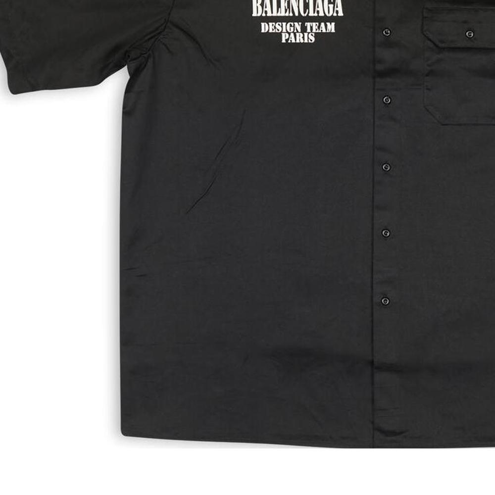 Balenciaga Property Pocket Short Sleeved Shirt 704387TKP241000