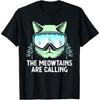 Snowboarding Skiing Art For Men Women Kid Winter Sport Skier T-Shirt