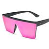Square Sunglasses Women Luxury Vintage Brand Design Sun Glasses Big Frame Mirror Red Purple Eyewear Uv400