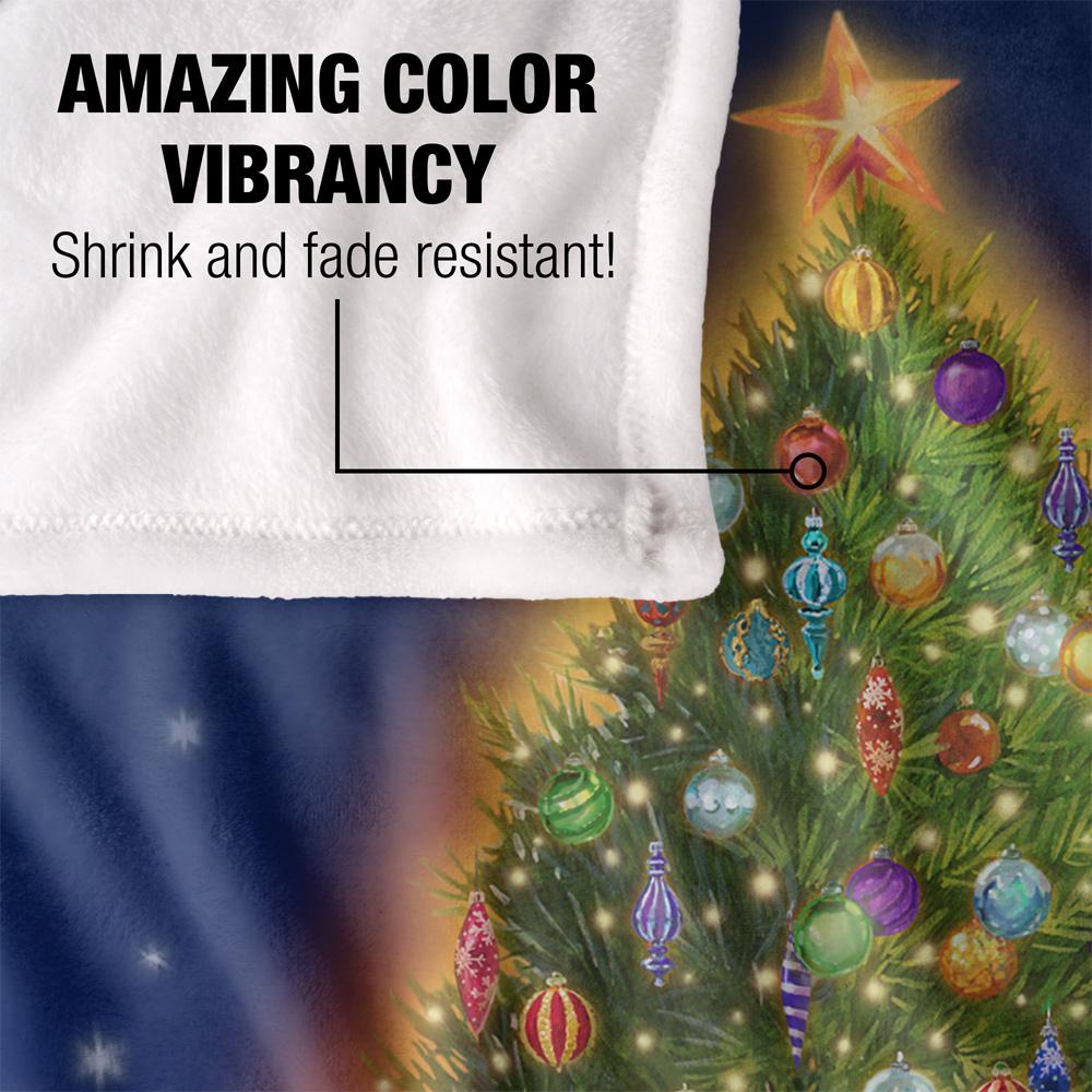JQ Licensing Silky Gifts Christmas Supersoft Blanket