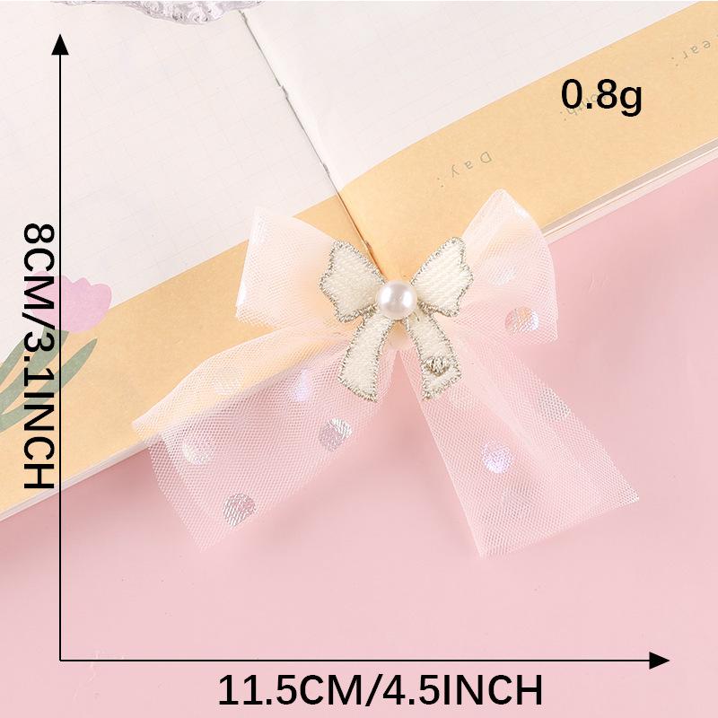 Hair Accessories Accessories Socks Shoes And Hats Decorative Accessories Love Bow Hairpin Accessories Brooch Handmade Diy Clothing Accessories