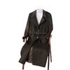 Herrarnas High-End Scoundrel Cool Wool Trenchcoat: Höst/Vinter Superlång Stil