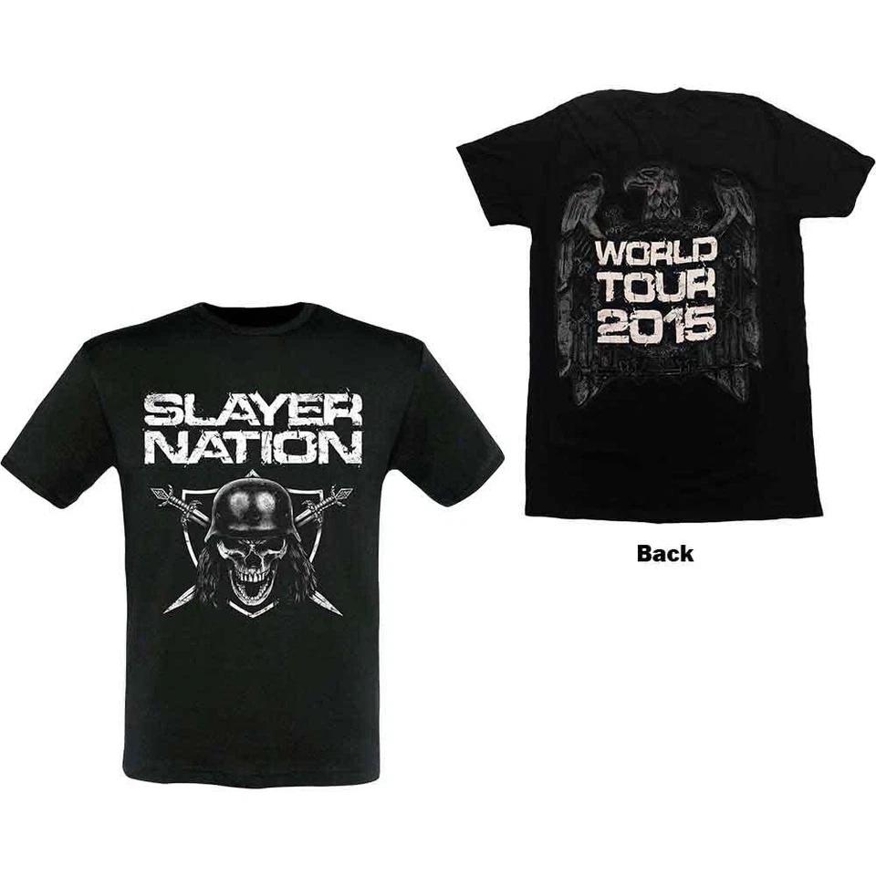 Slayer Slayer Nation 2015 Dates New Tshirt S