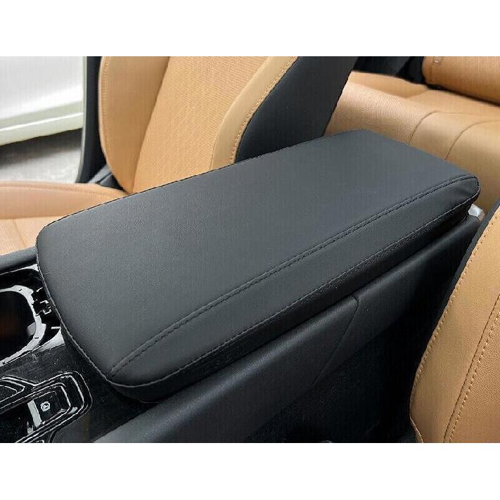For Lexus RX350 350h 500h 2023-2024 Black pu Armrest Box Cushion Protector Trim