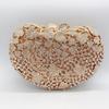Diamant-Abend-Clutches Herzform Blumen-Handtaschen Luxus Damen Neu Weiß/Gold/Silber Kristall-Hochzeitstaschen Brauttaschen