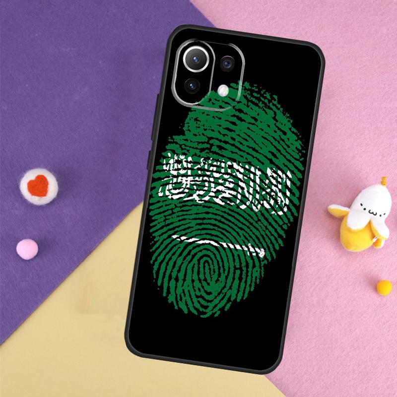Saudi Arabia Flag Case For Xiaomi 15 13 14 Ultra 14T 11T 12T 13T Pro POCO X7 Pro X3 X5 X6 F5 F6 M6 Pro Cover