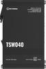 Teltonika TSW040 Industrial Unmanaged PoE+ Ethernet Switch, 8-Port DIN Rail