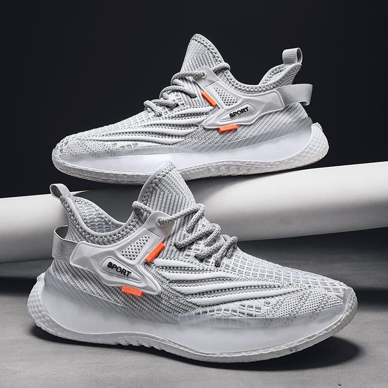 Coconut shoes 22 autumn new fly-woven mesh running shoes trendy breathable popcorn soft-soled travel shoes 39