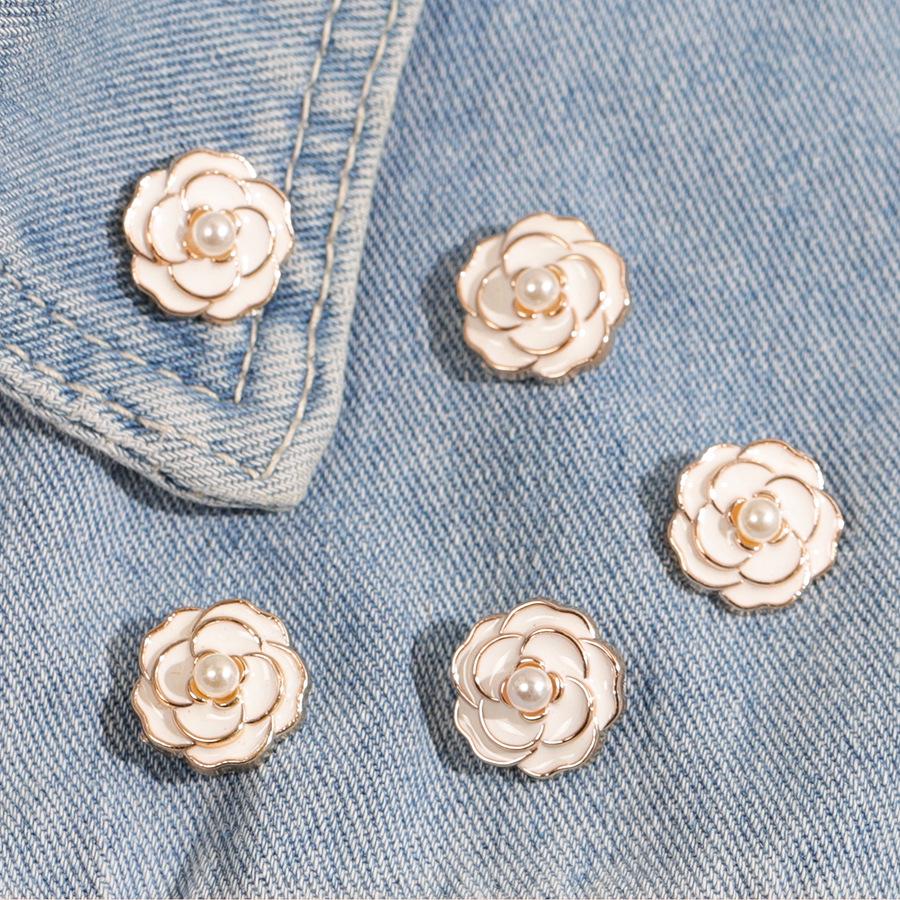 

Пасторальная ромашка значок брошь: Свежий стиль аксессуар для одежды, сумок, шарфов и подвесок