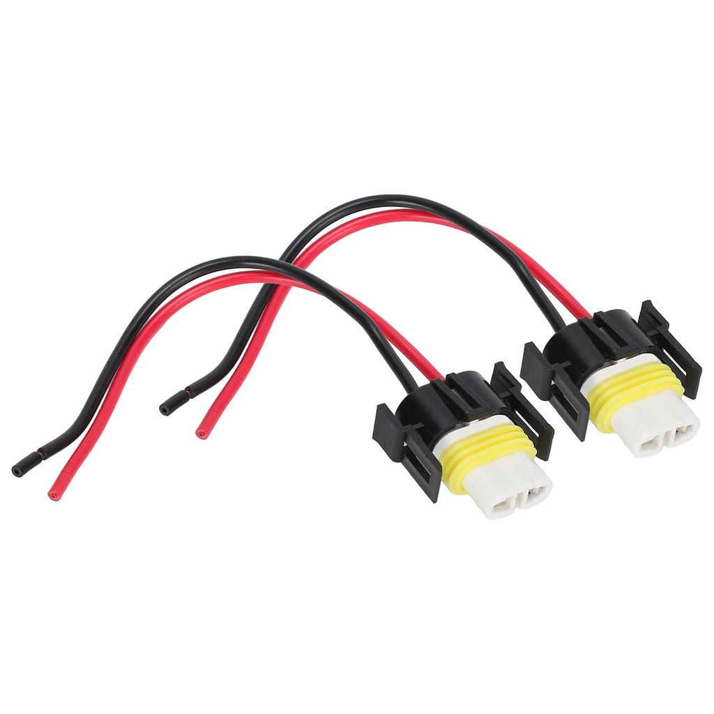 2stk H11 keramisk hunnkontakt 2 pins 2 hulls ledningsnettutskifting 1mm 1224V