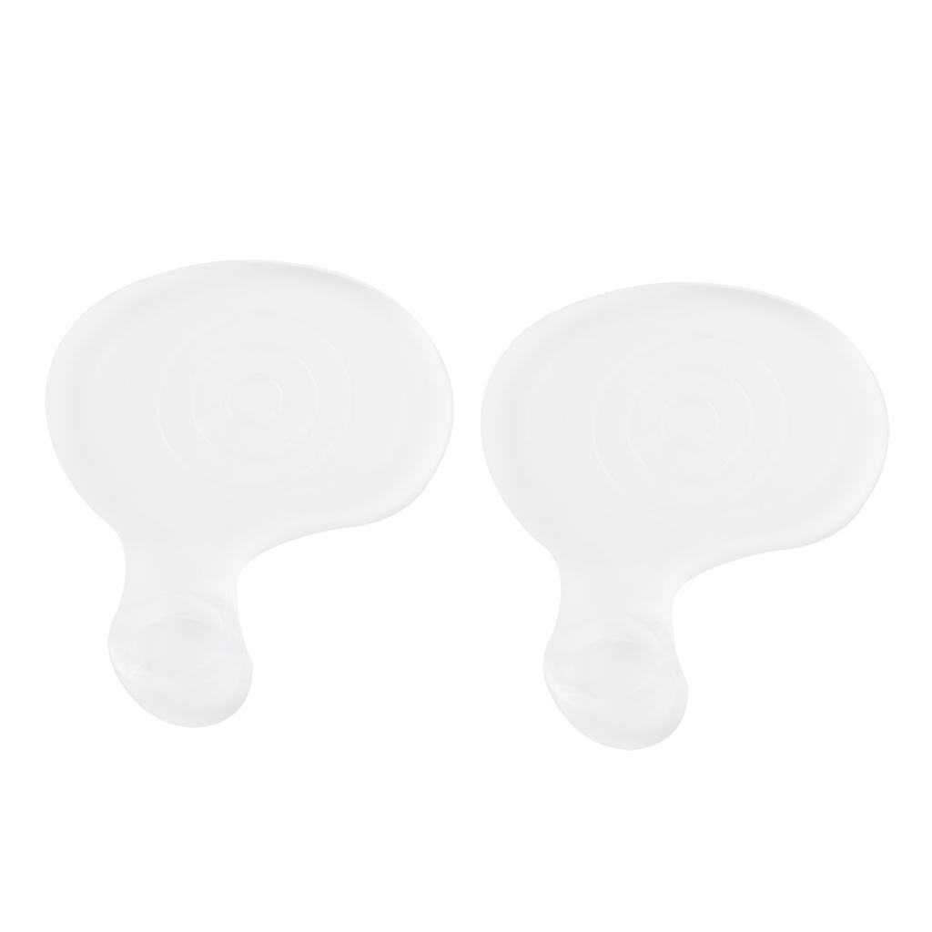2pcs Unisex Silicone Forefoot Relieve Pain Correction Shock Absorption Insoles Cushion S