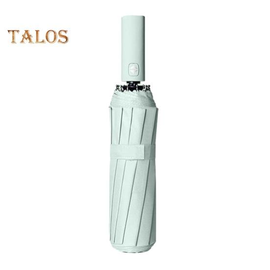 

Полностью автоматический зонт, водонепроницаемый, легкий, портативный, 12 костей, многоцелевой, для защиты от солнца, солнцезащитный зонт для улицы зелёный