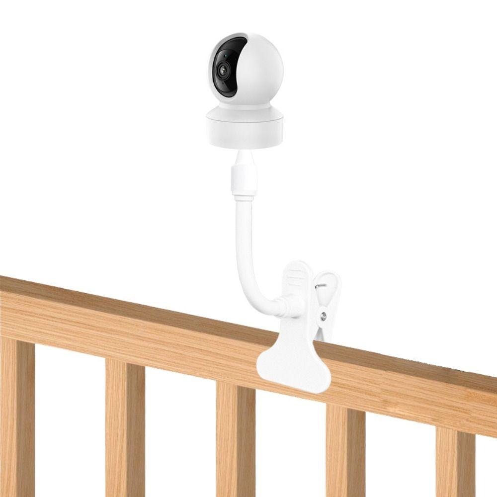 Biegbarer Kamera-Klemmhalter mit Clip Kamera-Halterung Tragbarer Baby-Monitor Halter Ständer