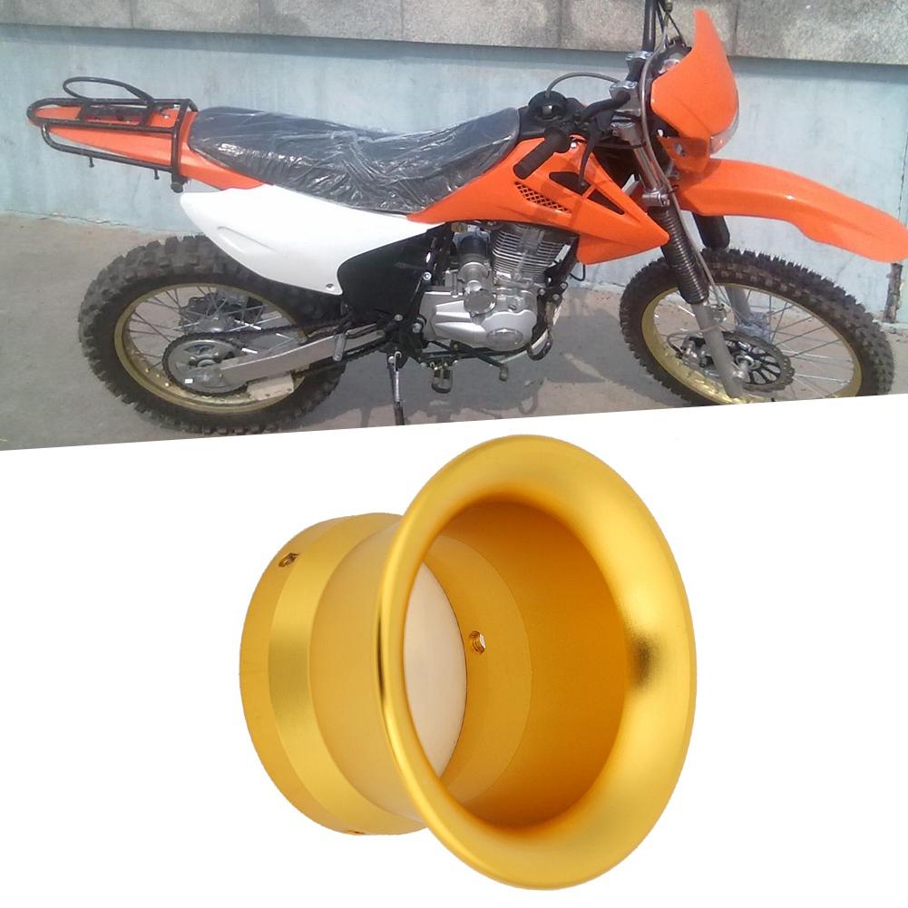 50mm Motorcycle Air Filter Interface Cup Wind Horn Cups for 24262830mm Carburetor Gold