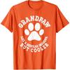 Grandpaw Dog Grandpa Grandfather Funny Vintage Grand Paw Men T-Shirt
