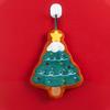 1PC Coral Fleece Children Christmas Creative Small Towel Thickened Hand Towel Multi Element Hanging Cute Embroidery Household