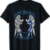 Saint Michael Protect Us from the Evil That Awaits T-Shirt