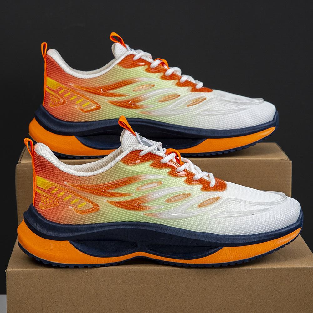 Mode Herrenschuhe 2025 Frühling Herbst Neue Mode Atmungsaktive Mesh-Sneaker Komfort Rutschfest Freizeitschuhe Übergröße Herren Laufschuhe