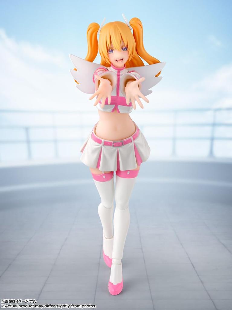 TAMASHII NATIONS Temptation Liliel Angel Airborne Approximately 140mm PVC ABS Painted Movable Figure S.H.Figuarts 2.5-Dimensional Forces/Lirisa &