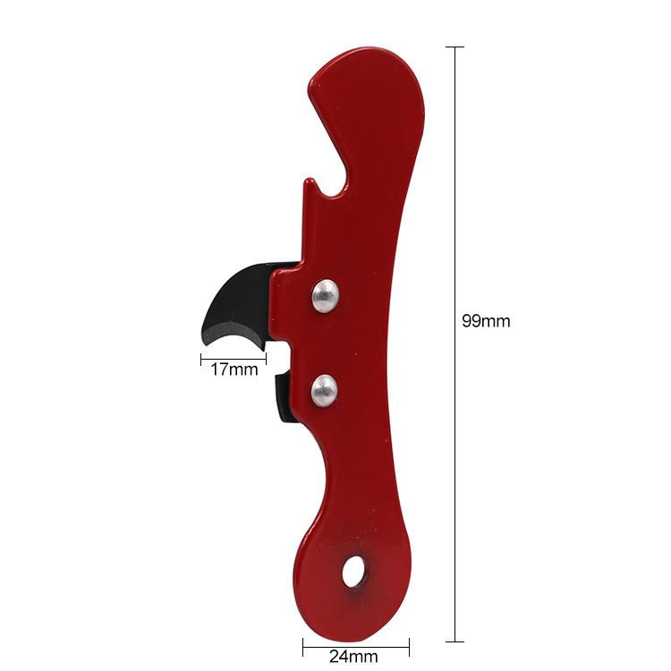

1pcs Stainless Steel Parrot Bottle Opener, Kitchen Multifunctional Can Opener, Manual Bottle Opener, Beer Bottle Opener Tool червоний