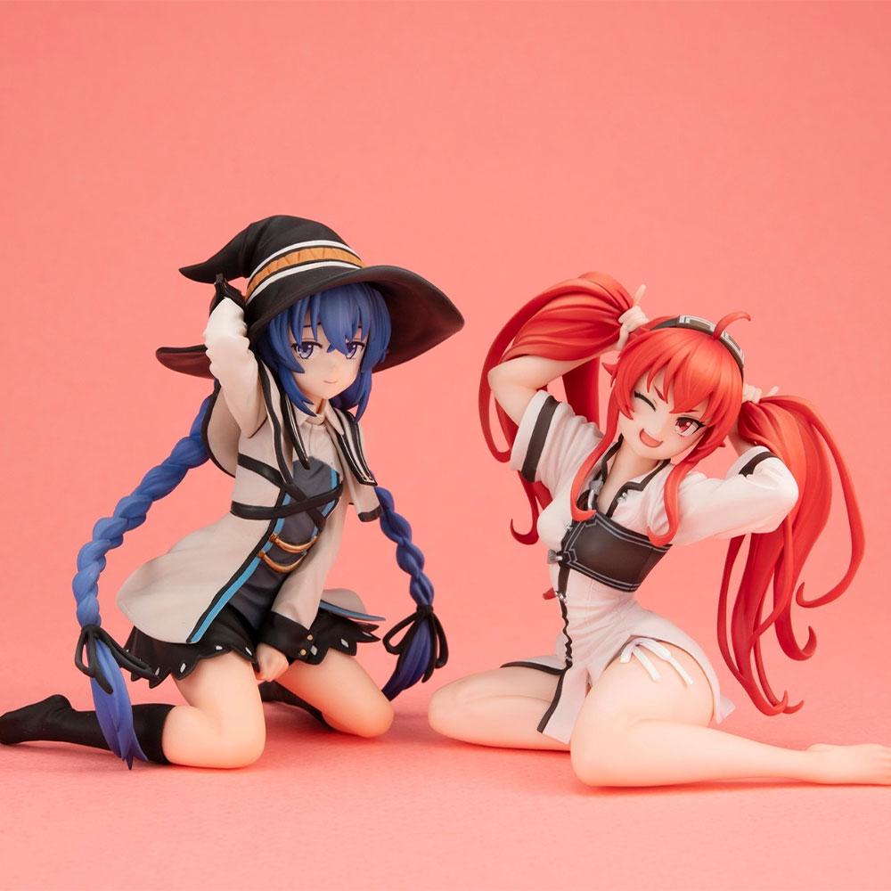 9CM Anime Mushoku Tensei II ~Isekai Ittara Honki Dasu Figur Eris Greyrat Kniend Anime Modell Spielzeug Geschenke Sammlung Dekoration