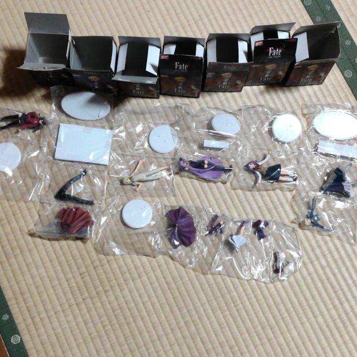 

[USED] fate stay night TRADING FIGURE complete