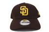 New Era 9FORTY MLB San Diego Padres One Size Fits All Cap, Brown,