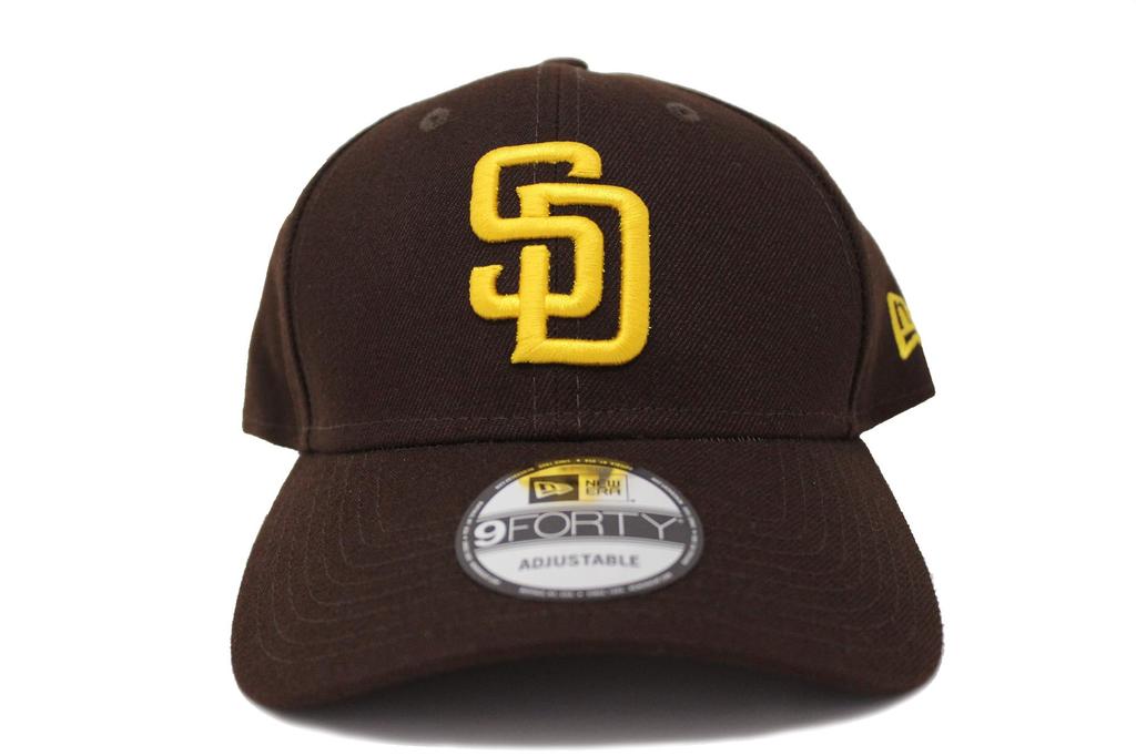 New Era 9FORTY MLB San Diego Padres One Size Fits All Cap, Brown,