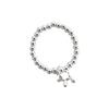 Foxanry Stamp Cute Dog Elastic Rings Party Jewelry For Women Ins Fashion Creative Bead Chain Finger Rings Accessories Gifts