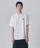 NOT ONLY FOR TODAY Noft Numberball Embroidered Short Sleeve T-Shirt [White]