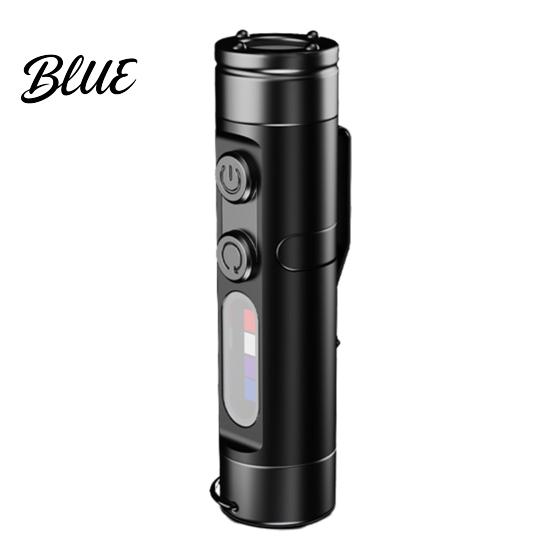 Compact Design Pocket Flashlight Mini Rechargeable High Lumens Super Bright Multiple Multifunctional Keychain Lighting Modes Waterproof Tactical