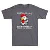 I May Look Calm But In My Head I've Pecked You 3 Times Funny Chicken T Shirt Tee