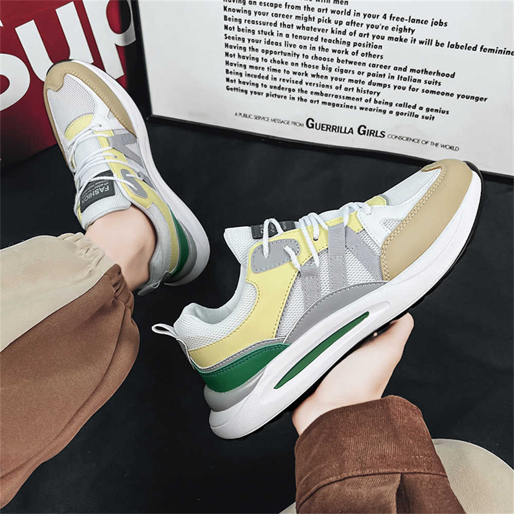 Fashion Spring Mixed Colors Men Luxury Shoes Woven Skates For Sneakers Men's Sports Boots For Running Runners What's Tenids